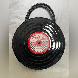 Vinyl Record Novelty Purse